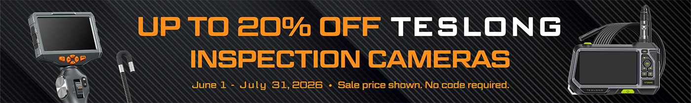Teslong Summer Sale 2026 - Save Up to 20% on Inspection Cameras